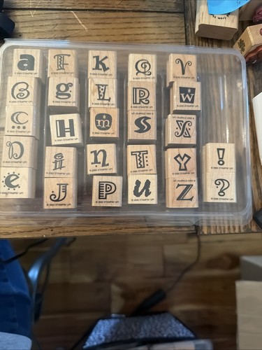 Stampin crazy alphabet - stampin',