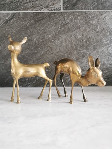 Pair mid century heavy - pair,