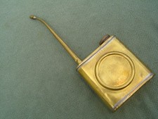 VINTAGE BRASS Oil Can  Antique