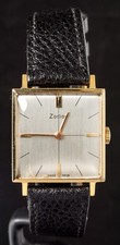 Zodiac Square Silver Dial