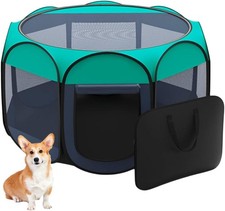 Portable dog fence 91x91x58cm