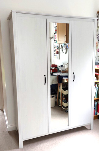 Ikea brusali door wardrobe - ikea,