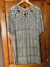 ASOS Edition Silver Sequin
