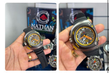 Vintage Citizen U107 Promaster Aqualand Eco-Drive Analog/ Digital Watch - Works