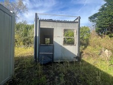 PORTABLE MODULAR BUILDING SHIPPING CONTAINER USED