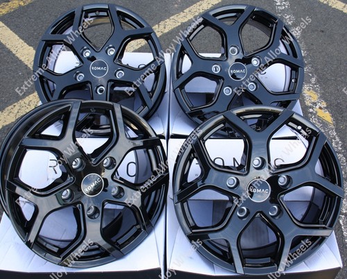 Black cobra alloy wheels - black,