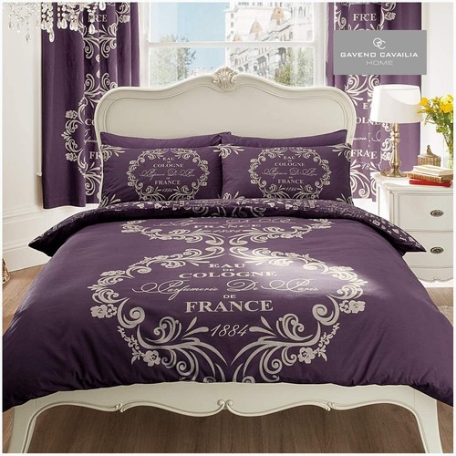 Luxury reversible floral duvet - reversible,