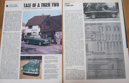 Sunbeam tiger magazine - tiger,
