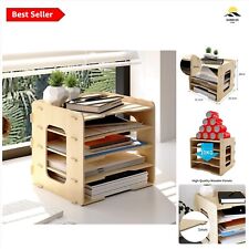 5-Tier Office Paper Organizer