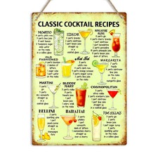 CLASSIC COCKTAIL RECIPES Retro