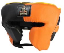 New Boxing Head Guard Muay Thai Protection Sparring Helmet Close Face Headguard