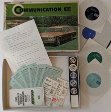 1971 CHEVROLET AUTO SALES TRAINING KIT, MUSCLE CAR ERA, NOVA Camaro CHEVELLE etc