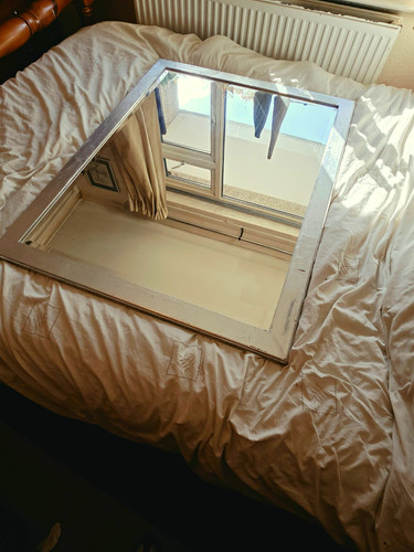 Bevelled framed large wall - bevelled,,