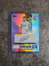 Federico Valverde Auto 26/50 Topps Team Set Real Madrid CF 2024-25