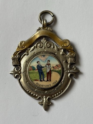 1931 silver enamel - &,