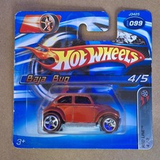 2006 HOT WHEELS BAJA BUG RED