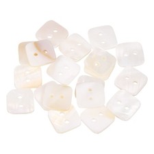 20Pcs Natural Shell Button, 2