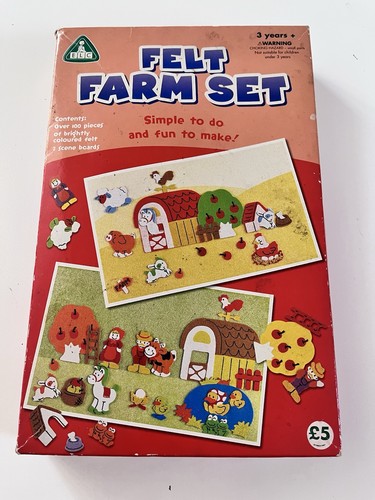 Vintage elc felt farm set - farm,