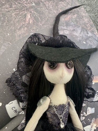 Handmade witch doll - handmade,