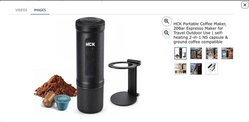 Hck portable coffee maker - hck,
