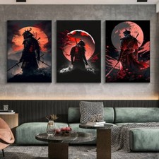 Samurai Warrior Canvas Art