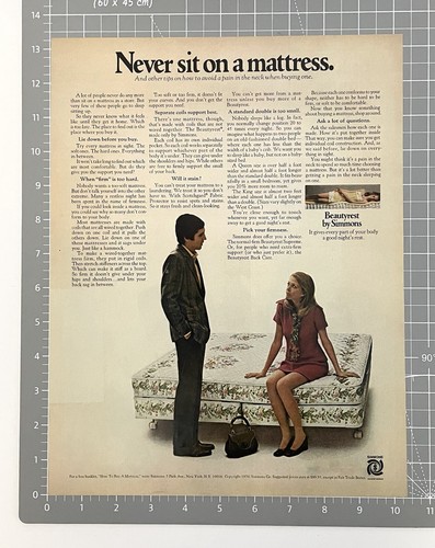 Vintage simmons mattress 1970 - simmons,