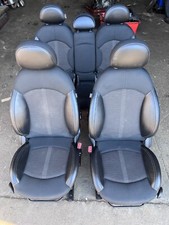 BMW Mini One/Cooper/S Tobacco Parallel Lines Cloth/Leather Seats R60 Countryman