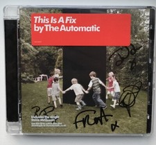 The Automatic - This Is a Fix (2008) SIGNED CD Album w Steve McQueen Autographed