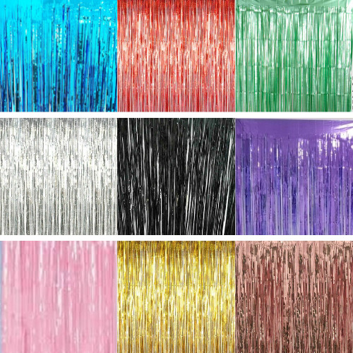 Foil fringe tinsel - foil,