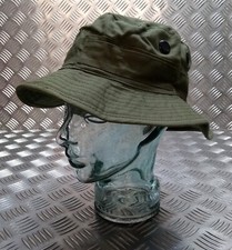Military Style Special Forces Boonie Hat / Bush Hat Short Brim Green OD - NEW