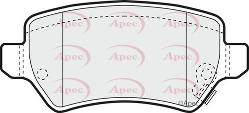 Apec rear brake - brake, set
