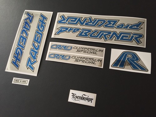 Raleigh mk1 pro burner decal - pro,