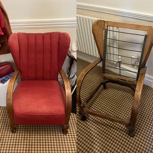 1930s 40s pair armchairs - 1930s,
