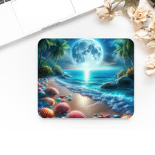 Moonlit Beach Anti - Slip desk