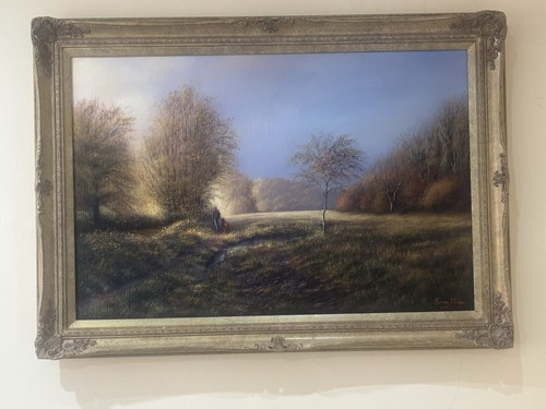 Original signed oil painting - original,