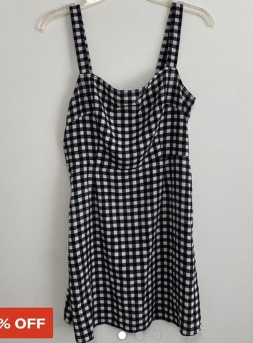 Navy blue and white - blue,