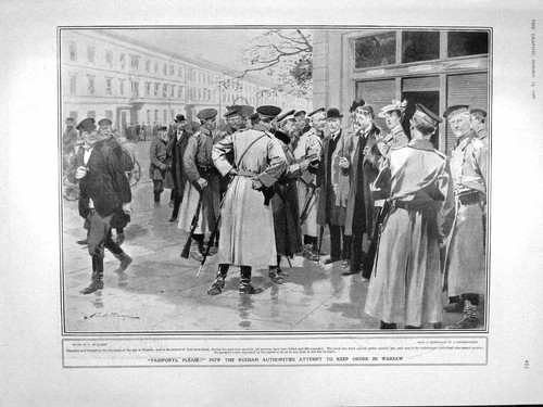 Old antique print - old,