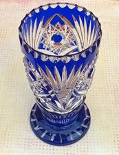 Vintage Bohemian Colbalt Blue
