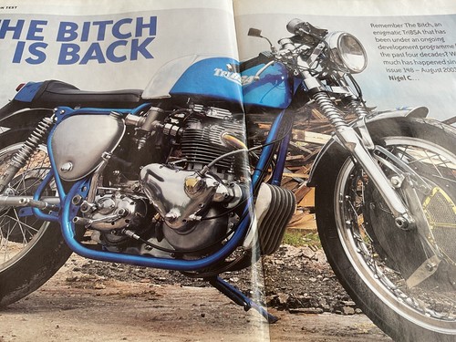 Triton tribsa cafe racer test - racer,