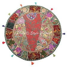 Green Vintage Floor Cushion