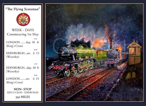 The flying scotsman steam - the,