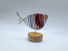 Rainbow fish fused glass - rainbow, fish,