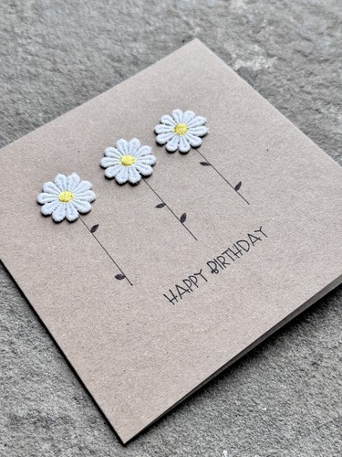 Handmade birthday card mum - handmade,