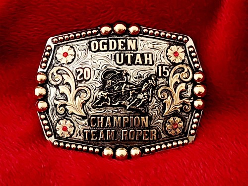 Rodeo trophy belt - trophy, buckle