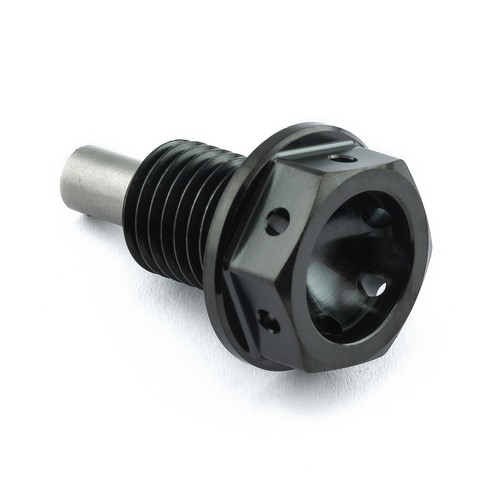 Titanium sump bolt magnetic - titanium,