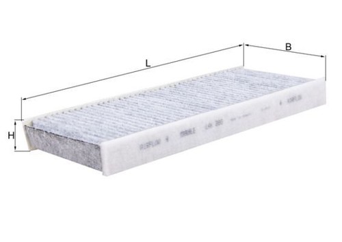 Mahle lak 289 cabin air - 289, filter
