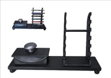 Ebonised Calligraphy pen stand