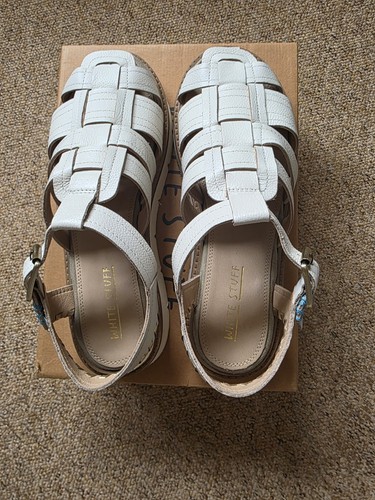 White stuff fisherman sandal - white,