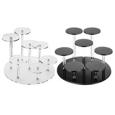 Acrylic display riser stand