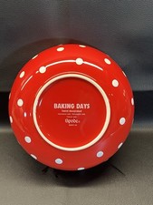 Spode Baking Days Red With